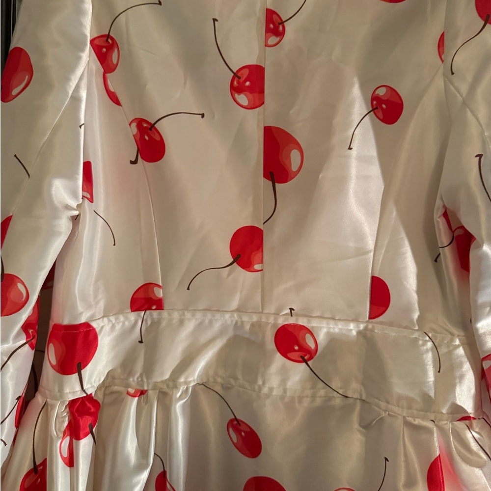 Cherry On Top Trench Coat - Picture 9 of 9